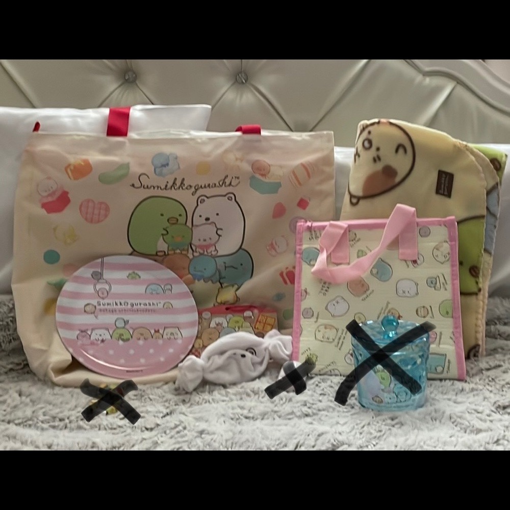 Sumikko gurashi bundle of 6 items (all NWOT) Sanrio